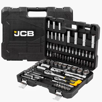 JCB 94 részes szerszámkészlet króm-vanádium acél