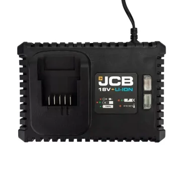 JCB 18V 4Ah akkumulátor gyors töltő 240V