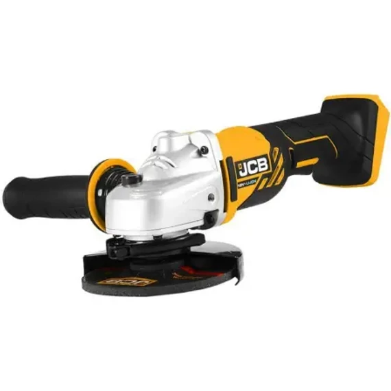 JCB 18AG-B sarokcsiszoló 115mm 18V, akku és töltő nélkül