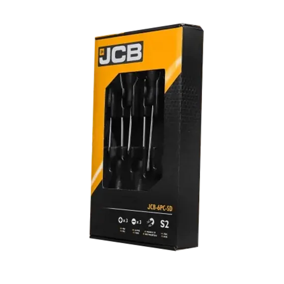 JCB 6PC-SD csavarhúzó szett 6db