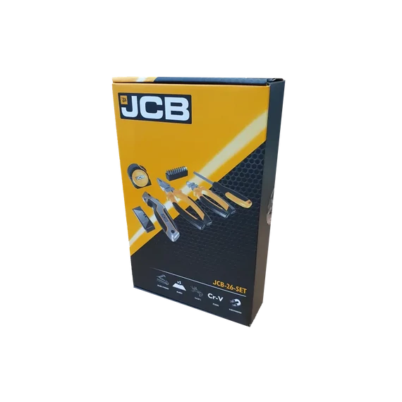 JCB Szerszámkészlet táskában 26db