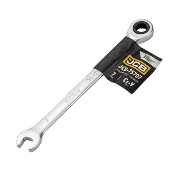 JCB racsnis csillag-villáskulcs 7mm