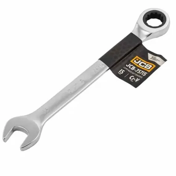 JCB racsnis csillag-villáskulcs 15mm