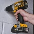 Kép 3/3 - JCB 18BLDD-2-E kefementes fúrókalapács 18V 65Nm 2db 2Ah akkuval, táskában
