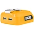 Kép 4/5 - JCB 18USB Led lámpa és USB adapter akkumulátorra 18V
