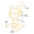 Kép 2/3 - JCB JT2000R Led reflektor 2000lm