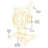 Kép 4/4 - JCB JT4000R Led reflektor 4000lm