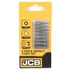 Kép 2/2 - JCB Bit készlet ütvecsavarozóhoz 1/4 Torx T10-től T40-ig 25mm 8db