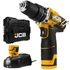 Kép 1/4 - JCB 12CD-2-E-BOXX fúró-csavarozó 30Nm 2x2Ah 12V, L-Boxx