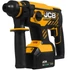 Kép 1/5 - JCB 18BLRH-5X-E-BOXX fúró vésőgép 18V 2kg 1,7J, 1db 5Ah akku, L-Boxx