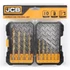Kép 1/3 - JCB fémfúrószár készlet HSS-Tin 1-10mm 10db